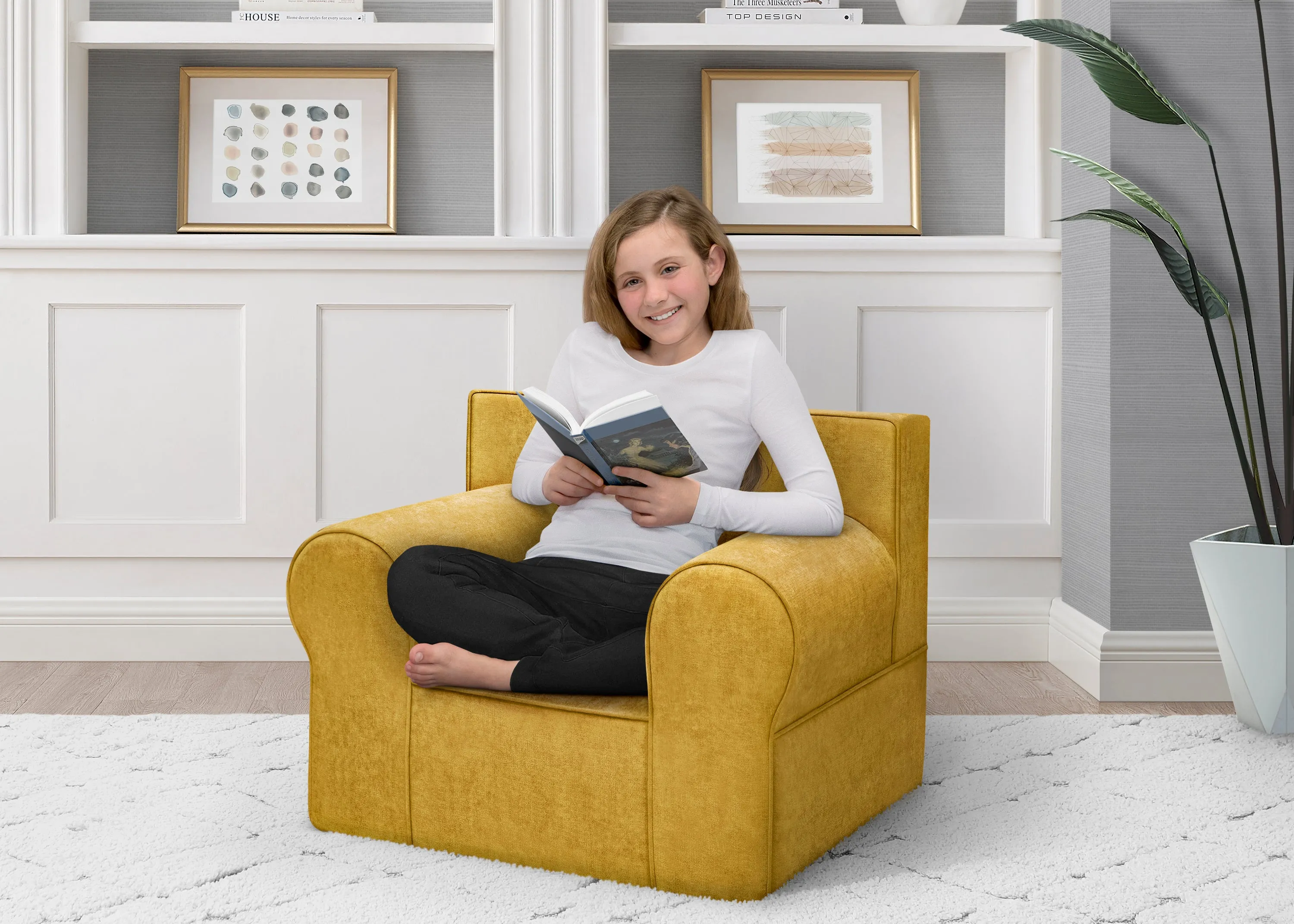 Personalized XL Cozee Foam Chair for Kids - Our Largest Chair