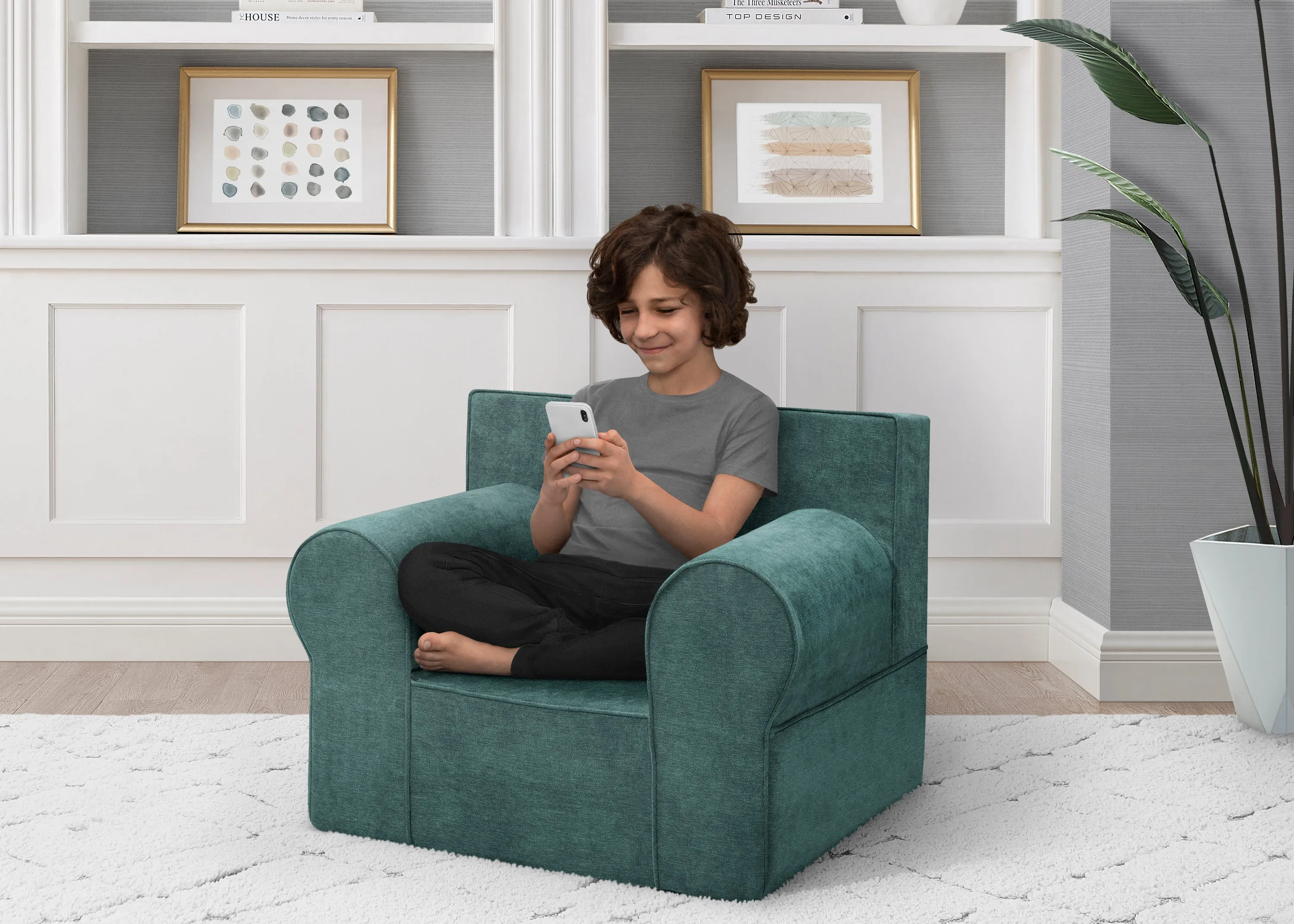 Personalized XL Cozee Foam Chair for Kids - Our Largest Chair