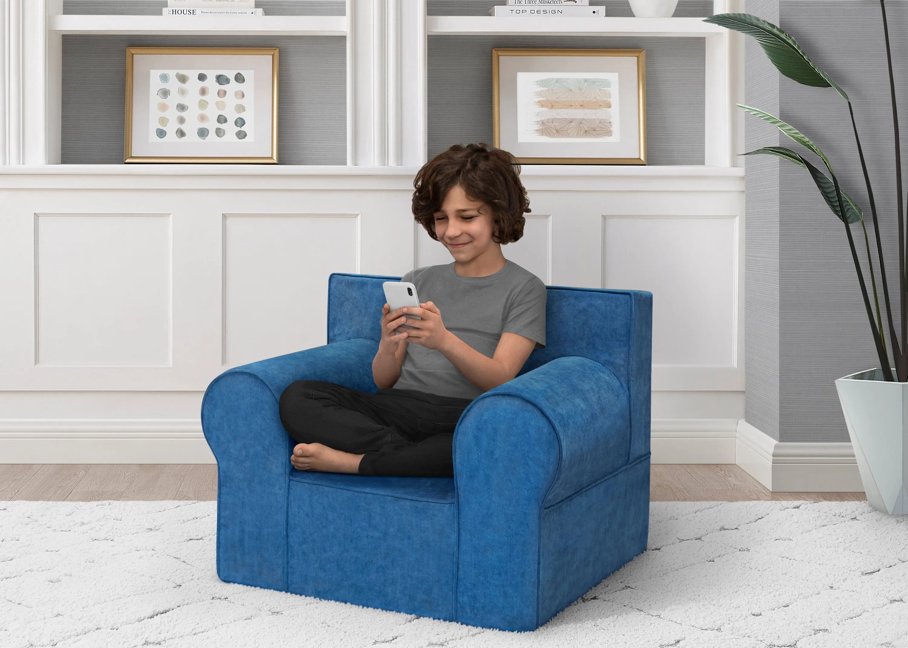 Personalized XL Cozee Foam Chair for Kids - Our Largest Chair