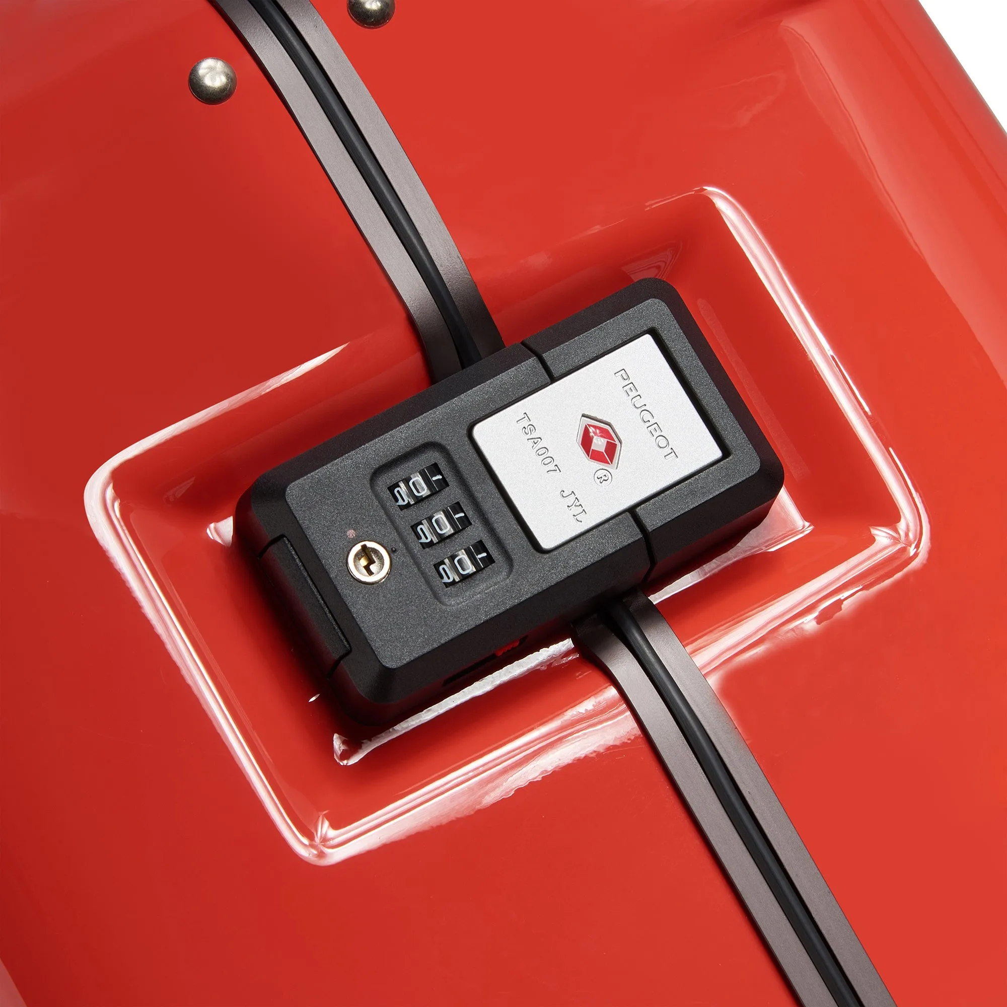 Peugeot Voyages Hardside Luggage with Spinner Wheels