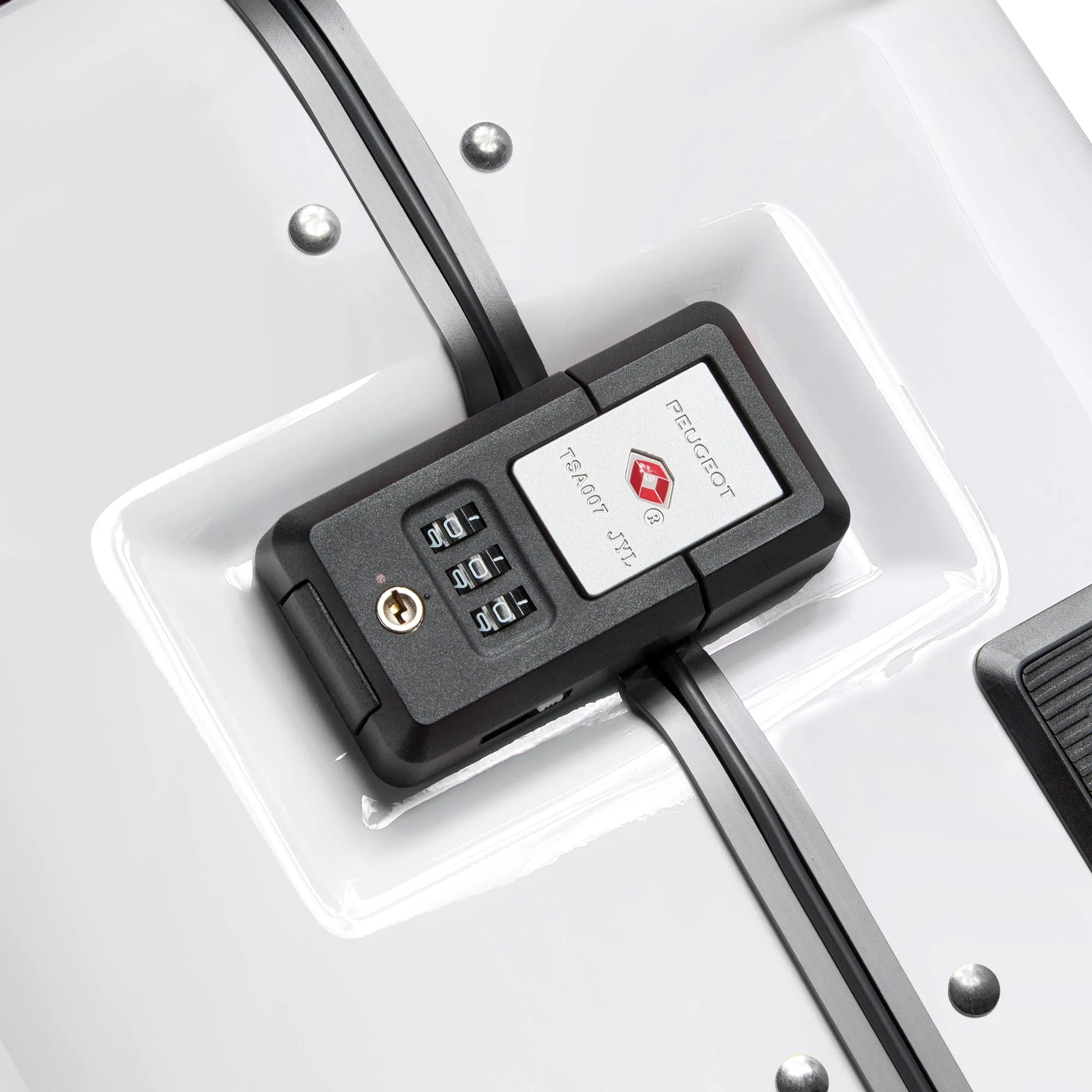 Peugeot Voyages Hardside Luggage with Spinner Wheels