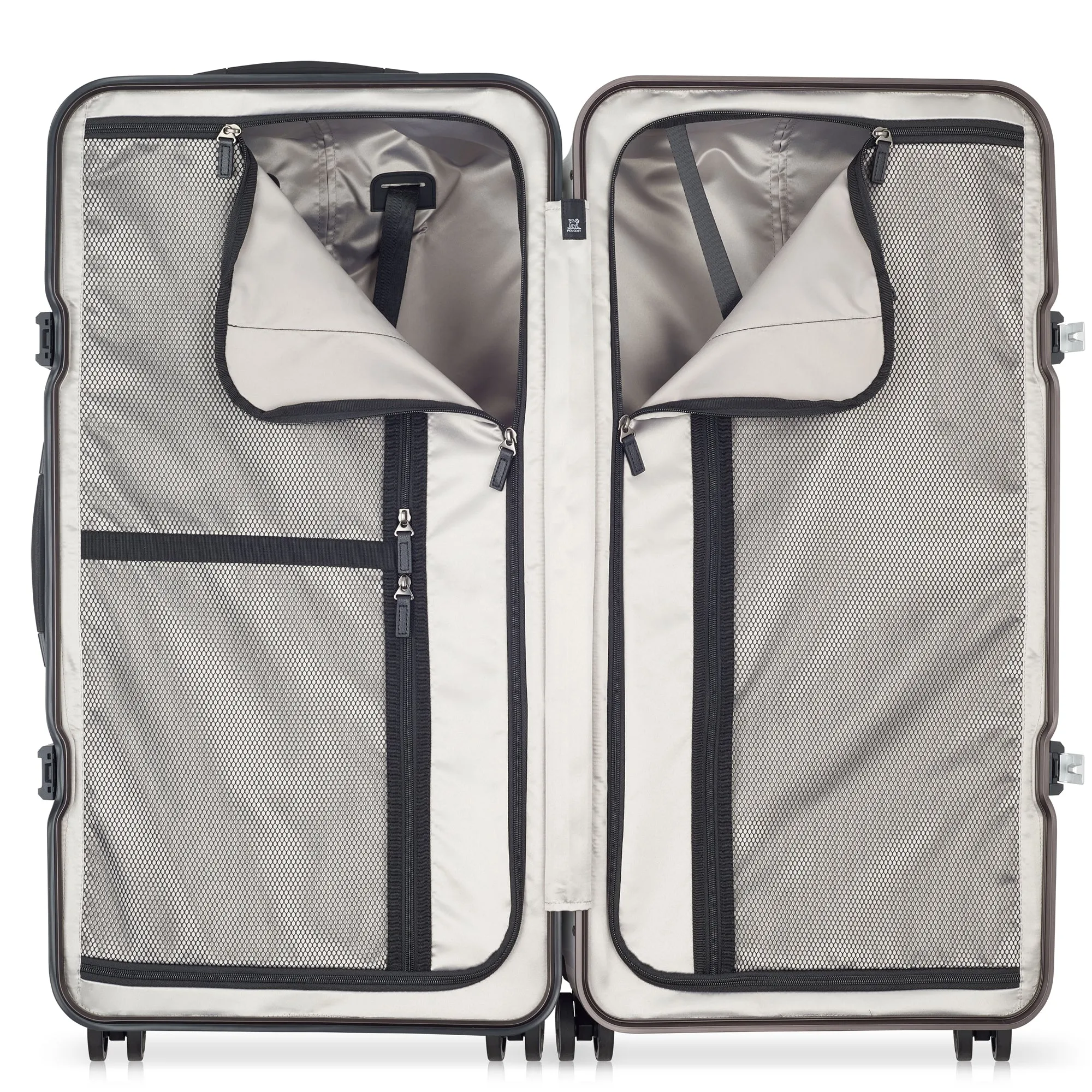 Peugeot Voyages Hardside Luggage with Spinner Wheels