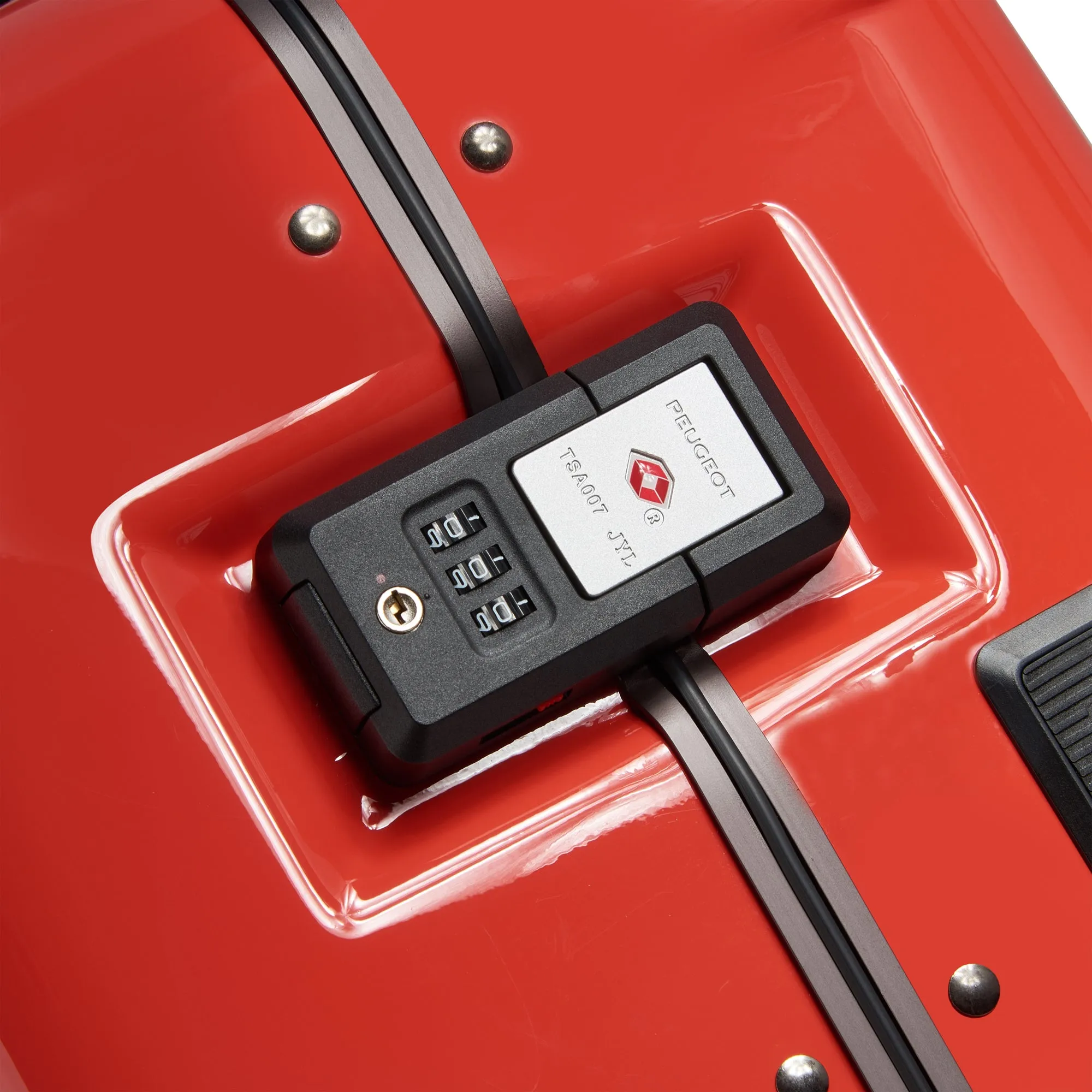 Peugeot Voyages Hardside Luggage with Spinner Wheels
