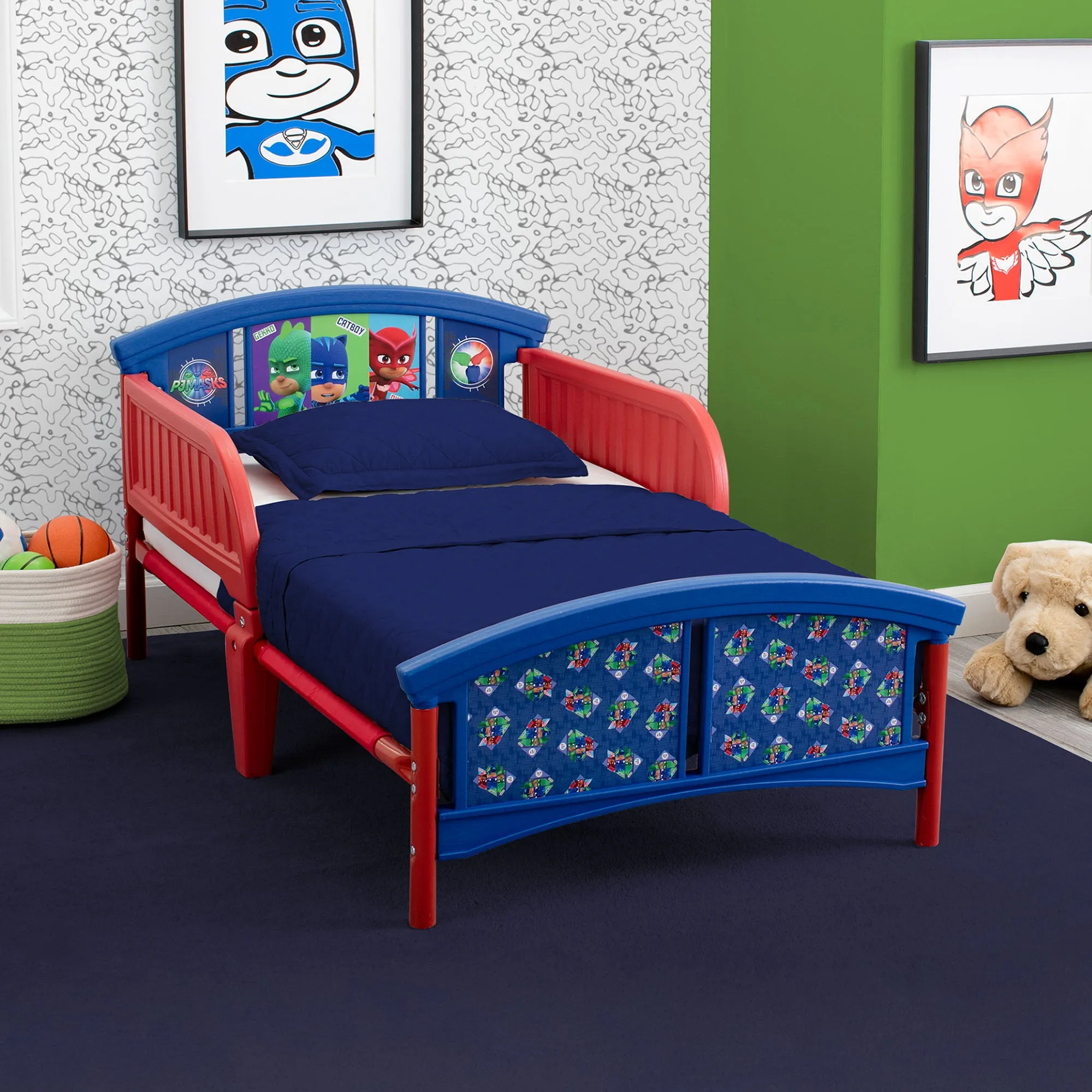 PJ Masks Plastic Toddler Bed