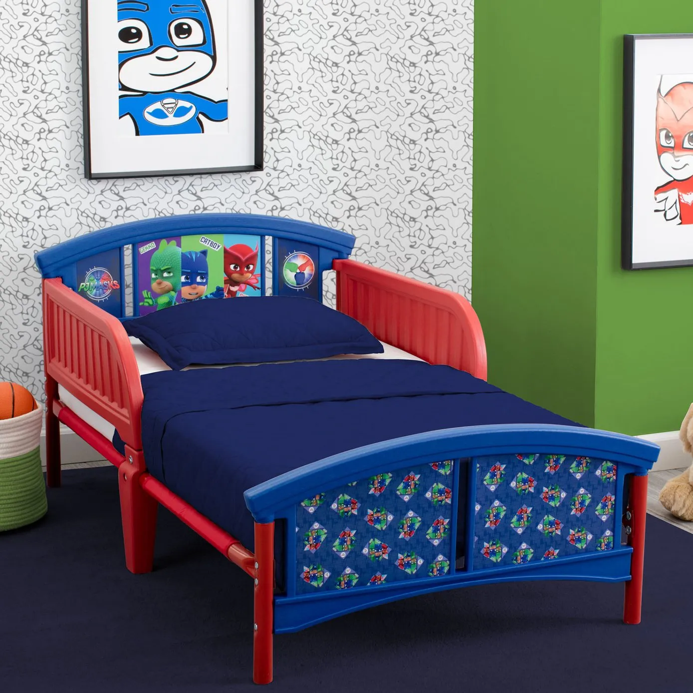 PJ Masks Plastic Toddler Bed