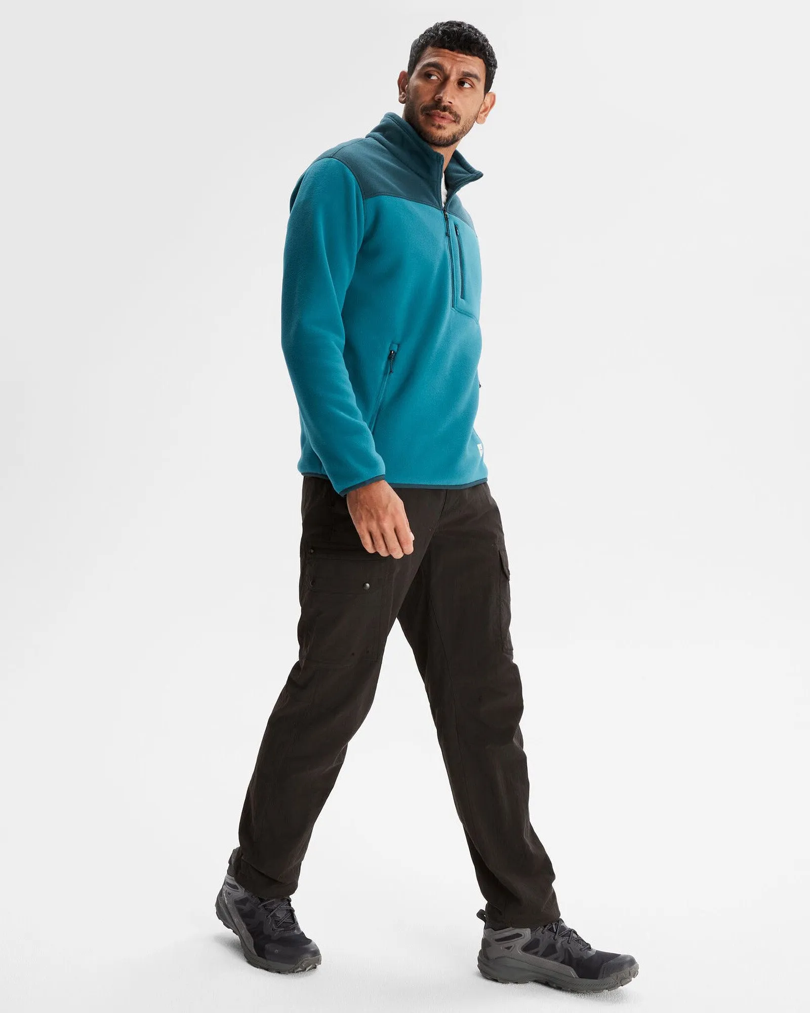Retro Ridge 200 Men's PrimaLoft Pullover - Eddy/Deep Lagoon