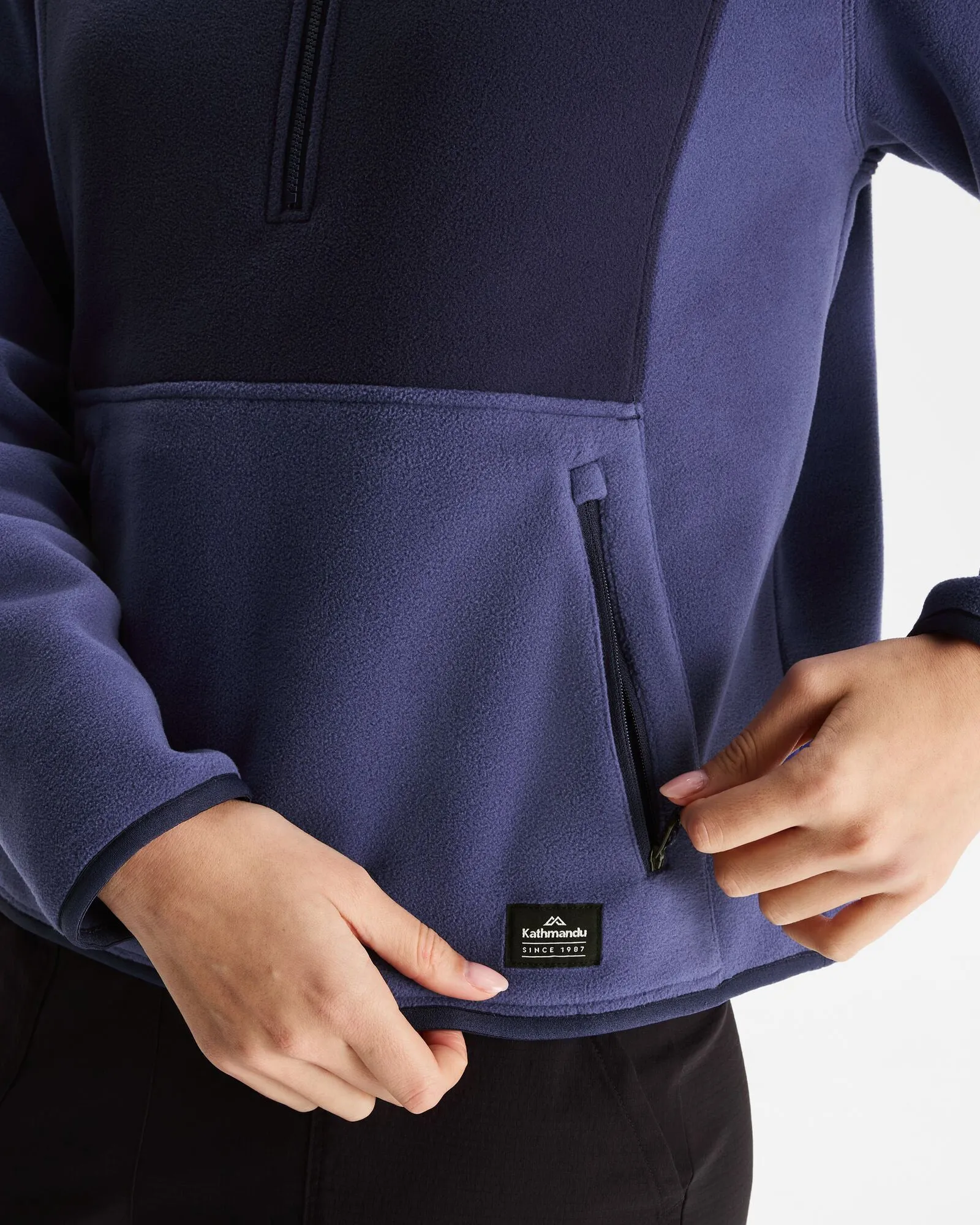 Retro Ridge 200 Women's PrimaLoft Pullover - Dark Horizon/Horizon Line