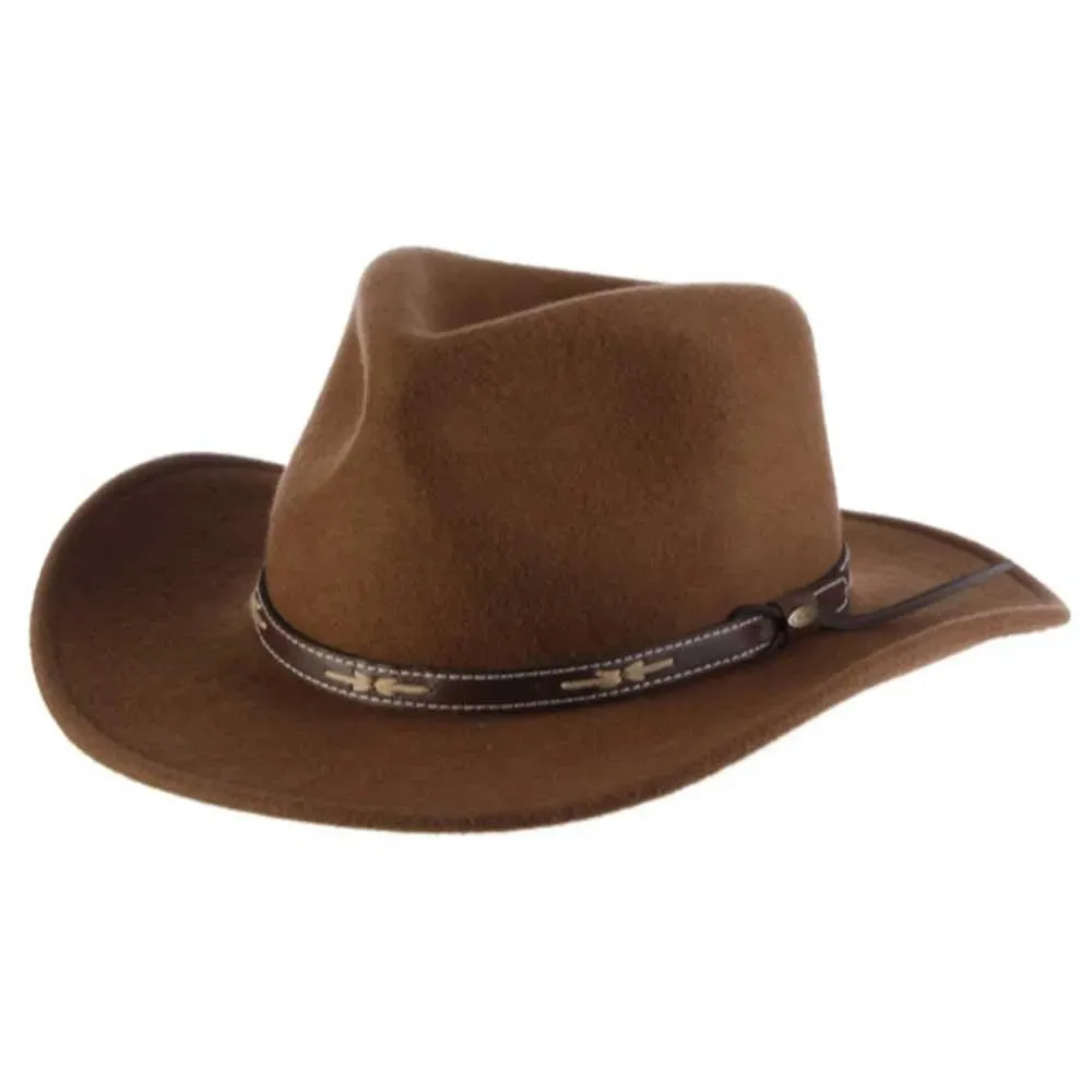 Scala Phoenix - Soft Wool Felt Outdoorsman Hat