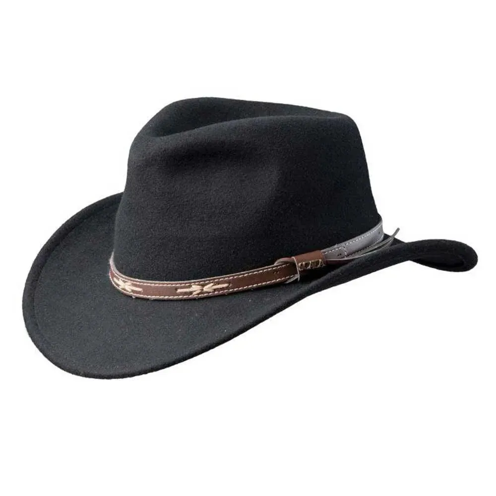 Scala Phoenix - Soft Wool Felt Outdoorsman Hat