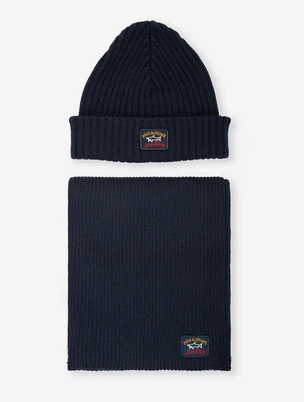 Scarf and Hat Set Navy