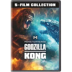 SDS Godzilla/Kong Monsterverse 5-Film Collection (DVD)