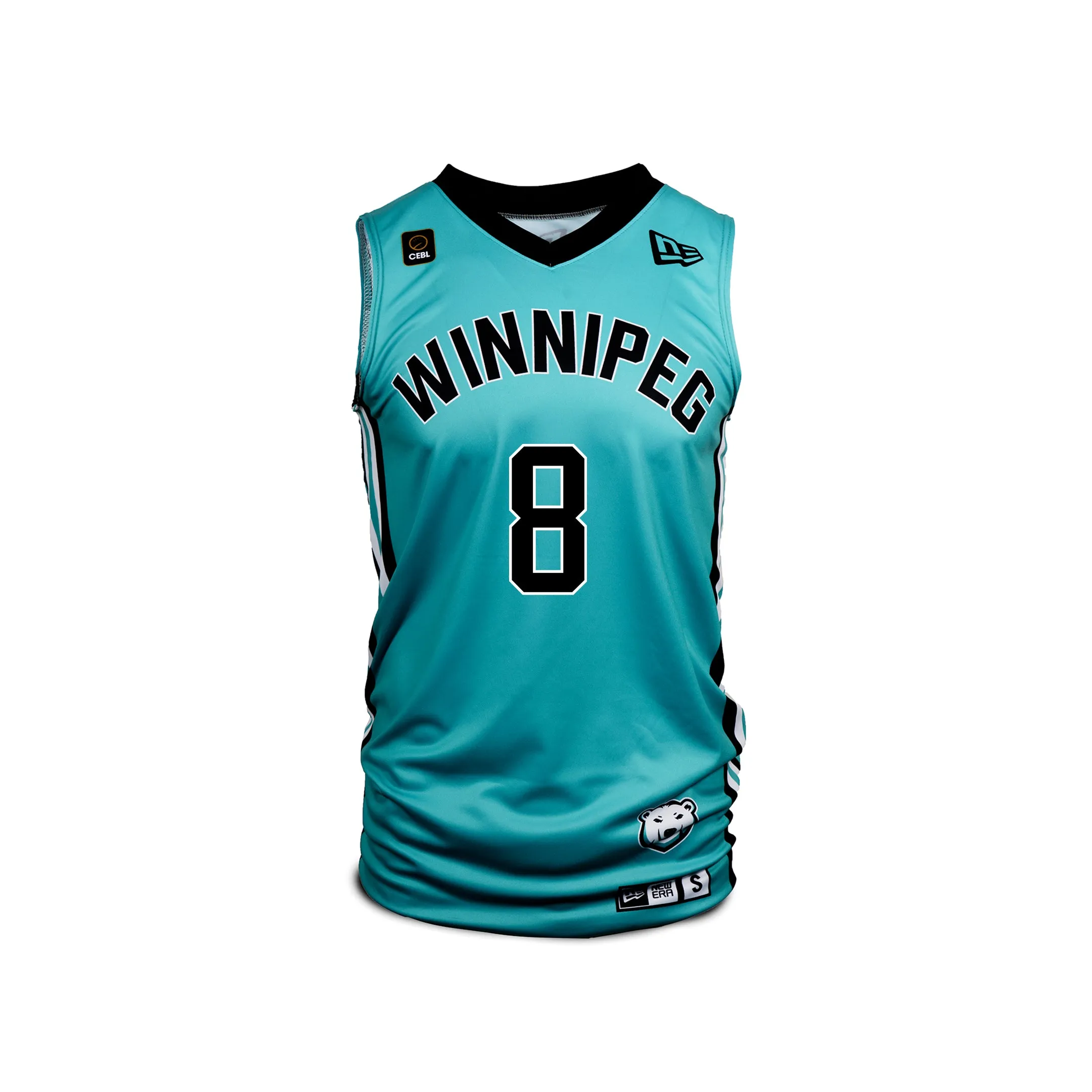 SEA BEARS ADULT JERSEY TEAL #08 JAMES