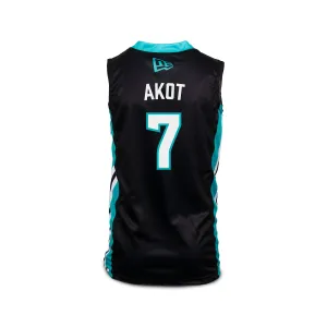 SEA BEARS YOUTH JERSEY BLACK #07 AKOT