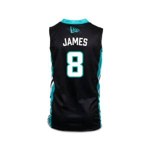 SEA BEARS YOUTH JERSEY BLACK #08 JAMES