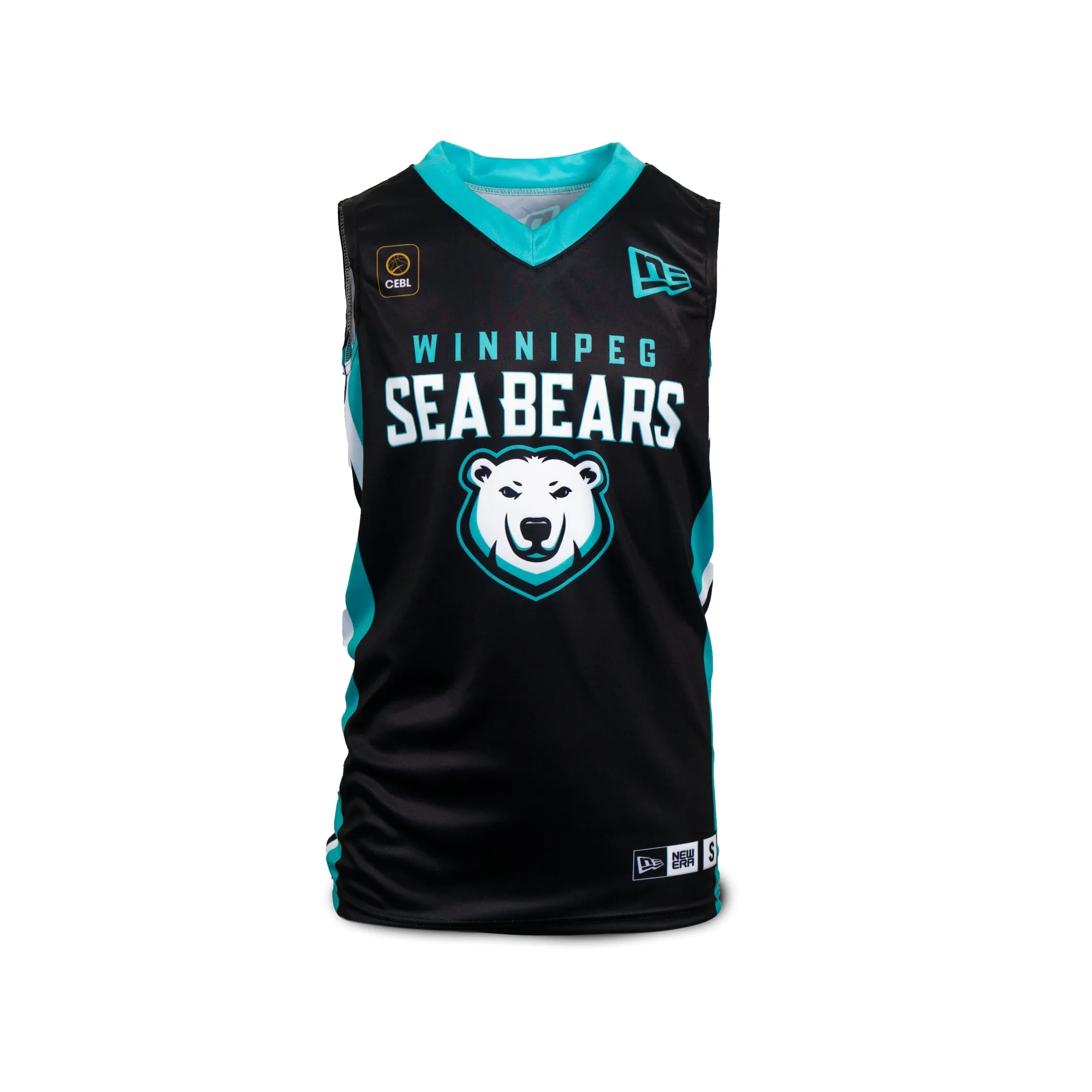 SEA BEARS YOUTH JERSEY BLACK #08 JAMES