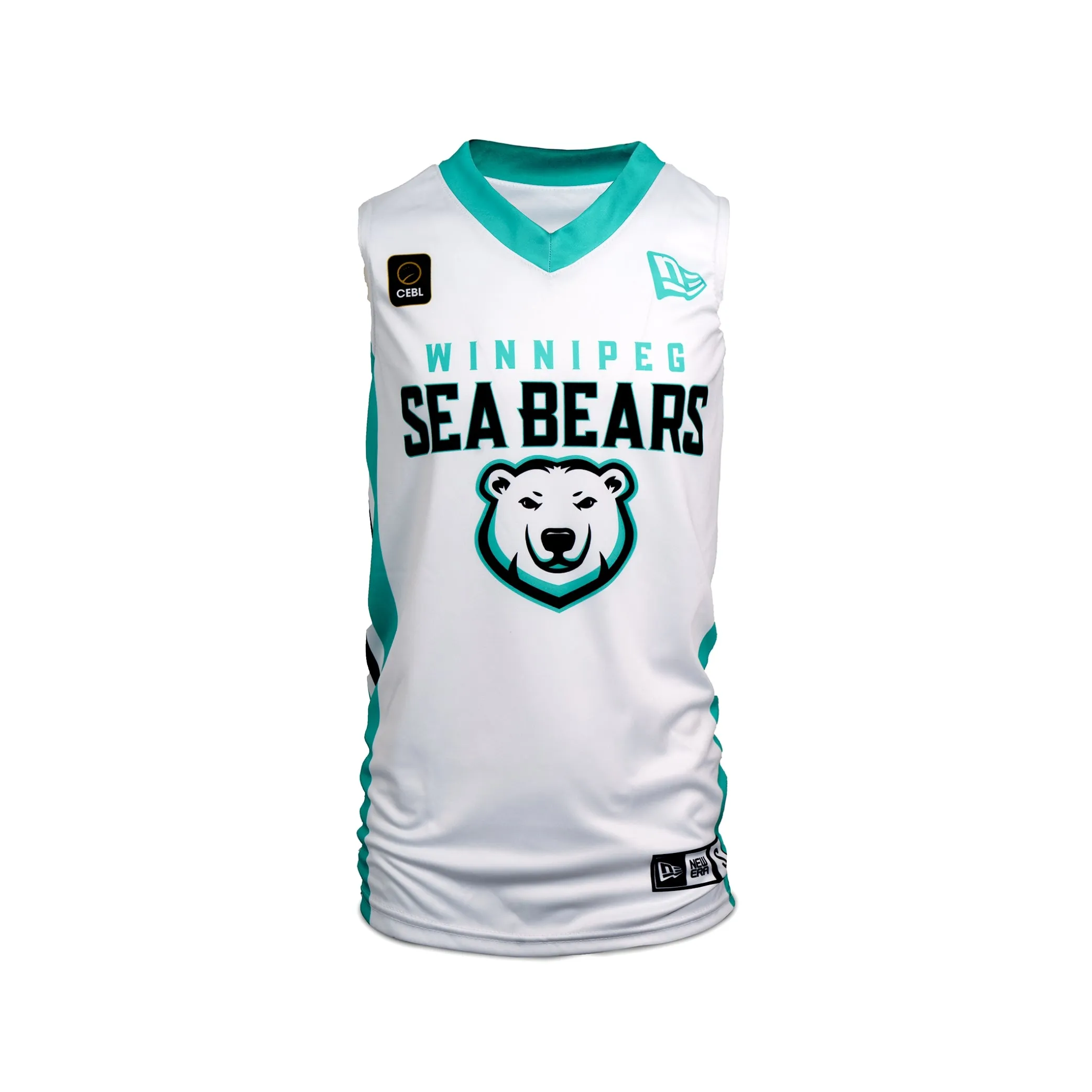 SEA BEARS YOUTH JERSEY WHITE #01 KRAUS