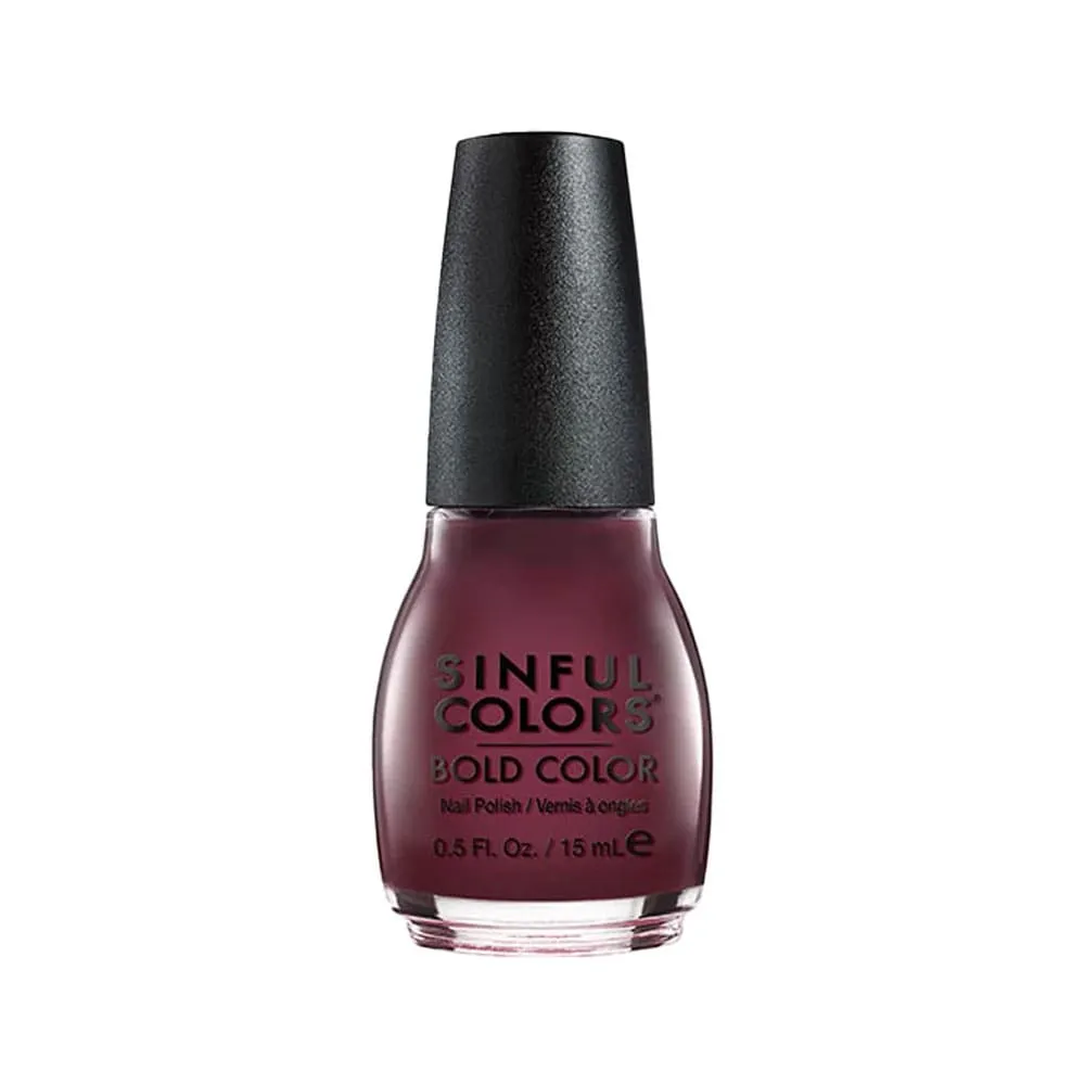 Sinful Colors Nail Polish Bold Color Raisin The Roof 15ml