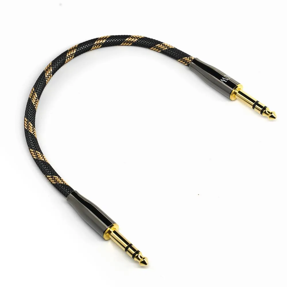 SKW BG08 6.35mm TRS to 6.35mm TRS Balanced Copper Cable (1 Pair)