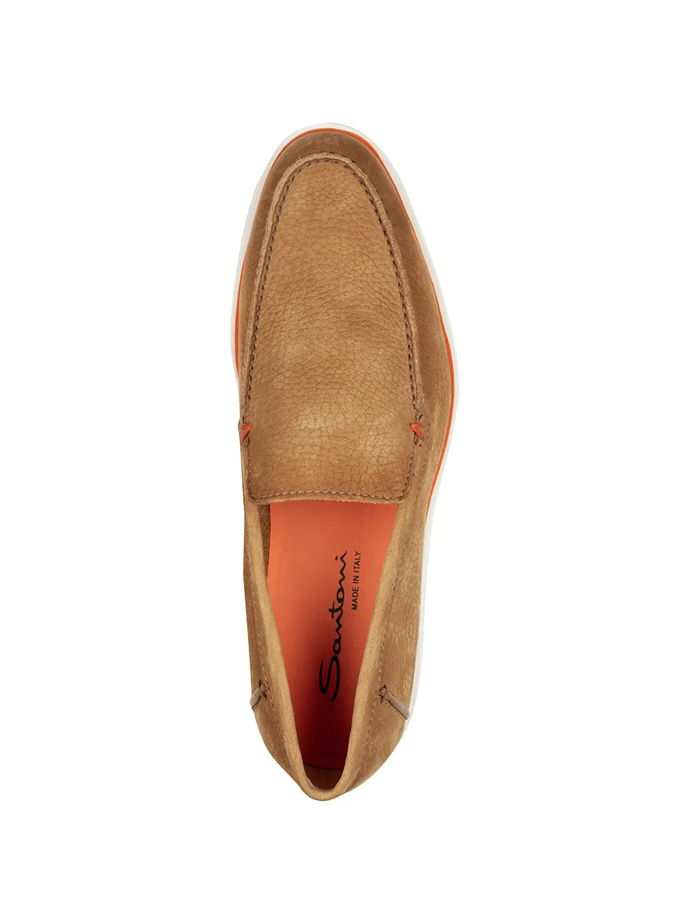 Slip On Tumbled Shoe Brown