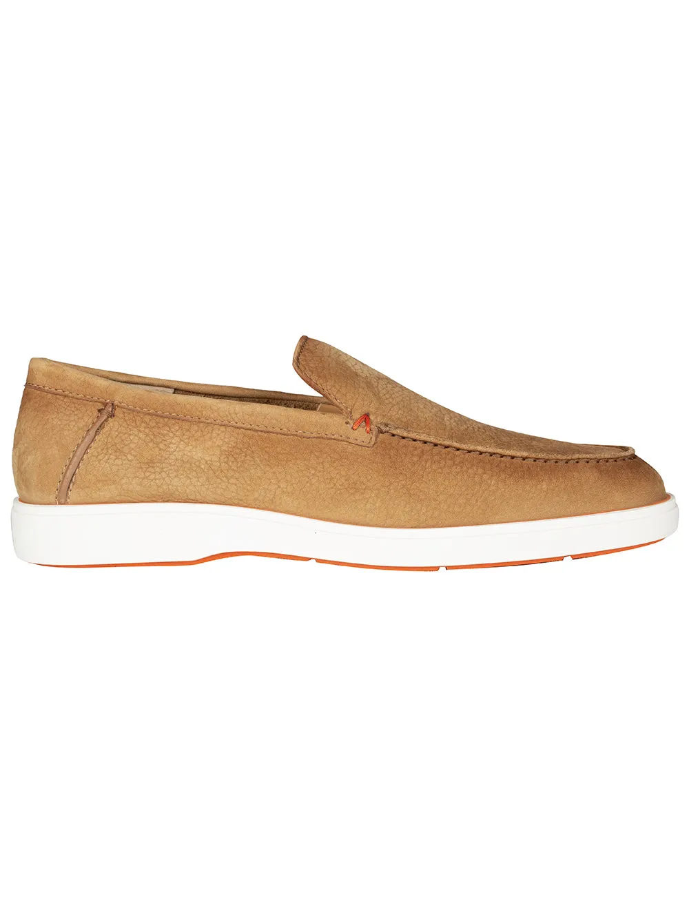 Slip On Tumbled Shoe Brown