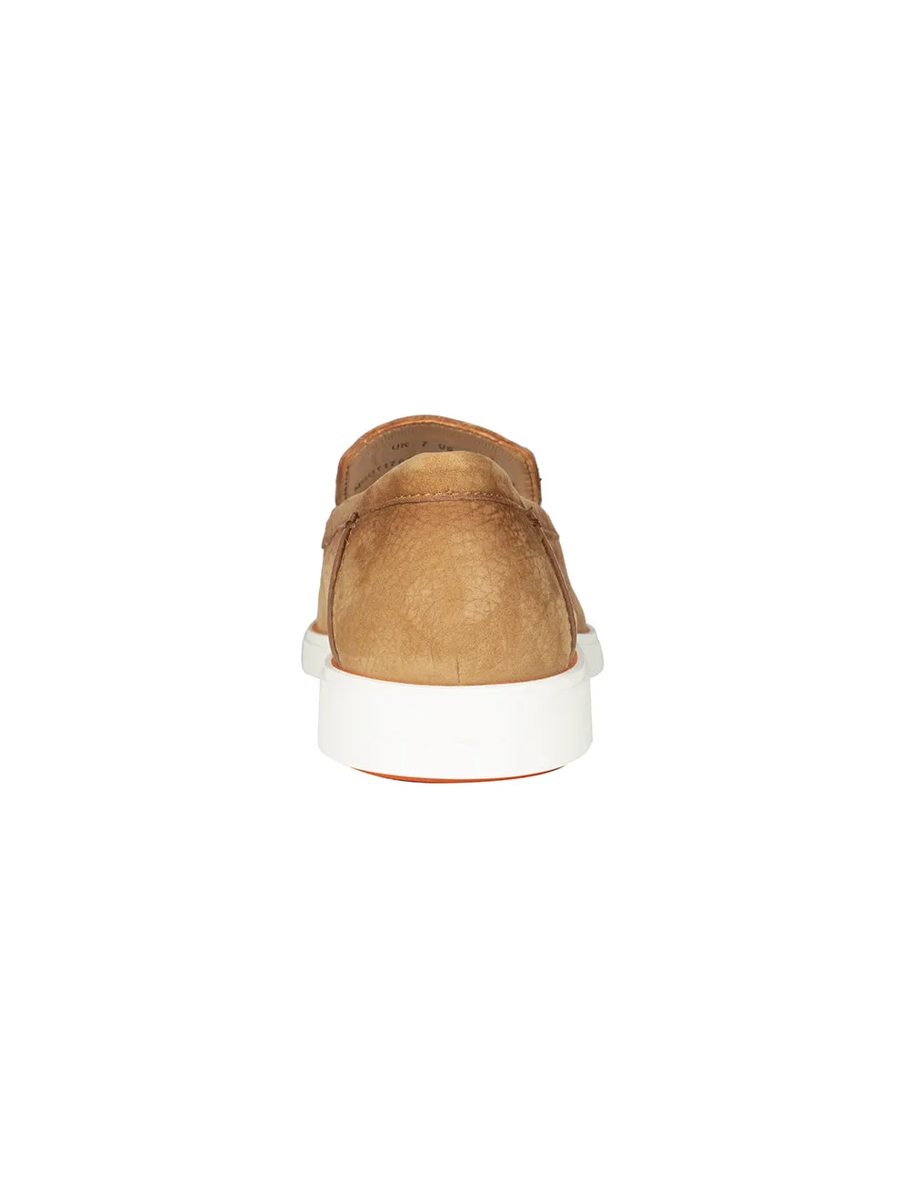 Slip On Tumbled Shoe Brown