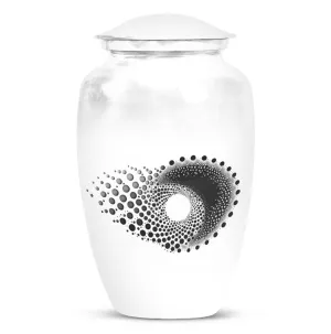 Spiral Odyssey - Memorial Large Urn for Transformative Journey