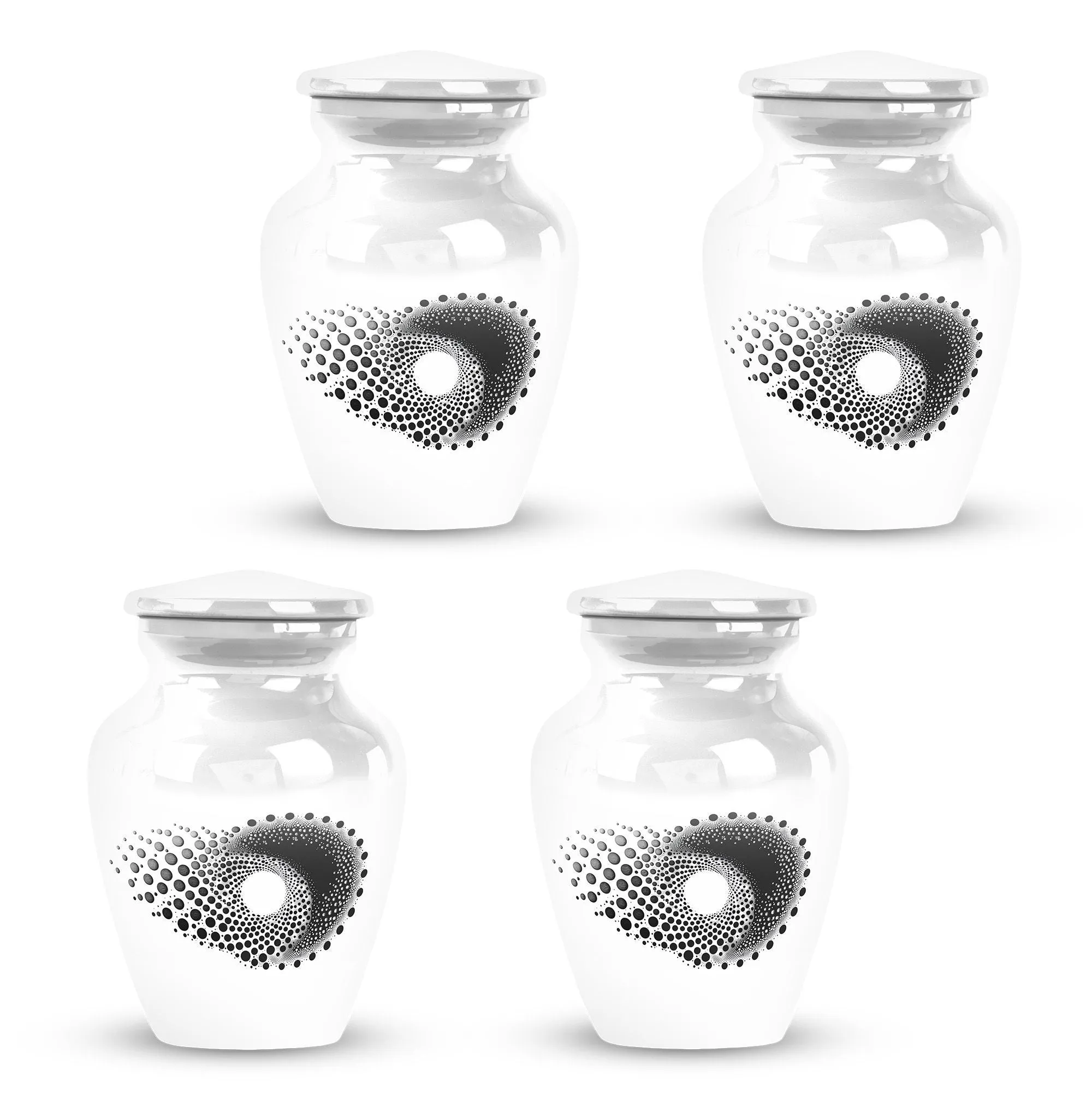 Spiral Odyssey - Memorial Large Urn for Transformative Journey