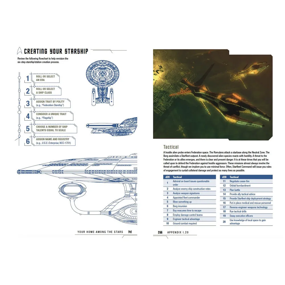 Star Trek Adventures: Captain's Log Solo RPG - DS9 Delta Edition Hardcover