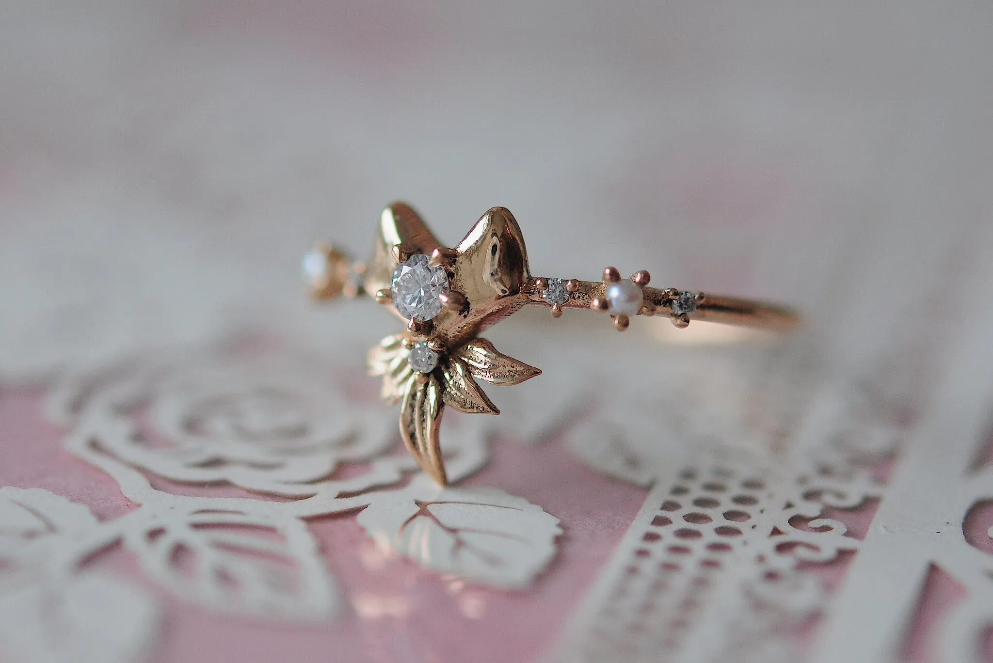 Sugar Plum Fairy Ring - READY-TO-SHIP