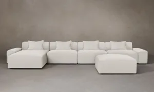 The Breuer Modular Sectional - Italian Brushed Wool Vanilla