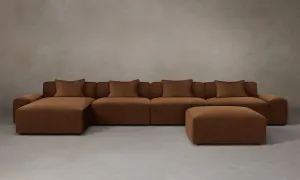 The Breuer Modular Sectional - Performance Velvet Cider