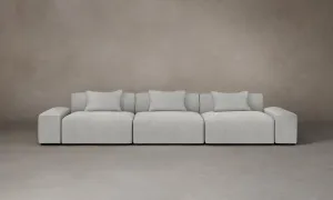 The Breuer Modular Sectional - Woolen Bouclé Cliff