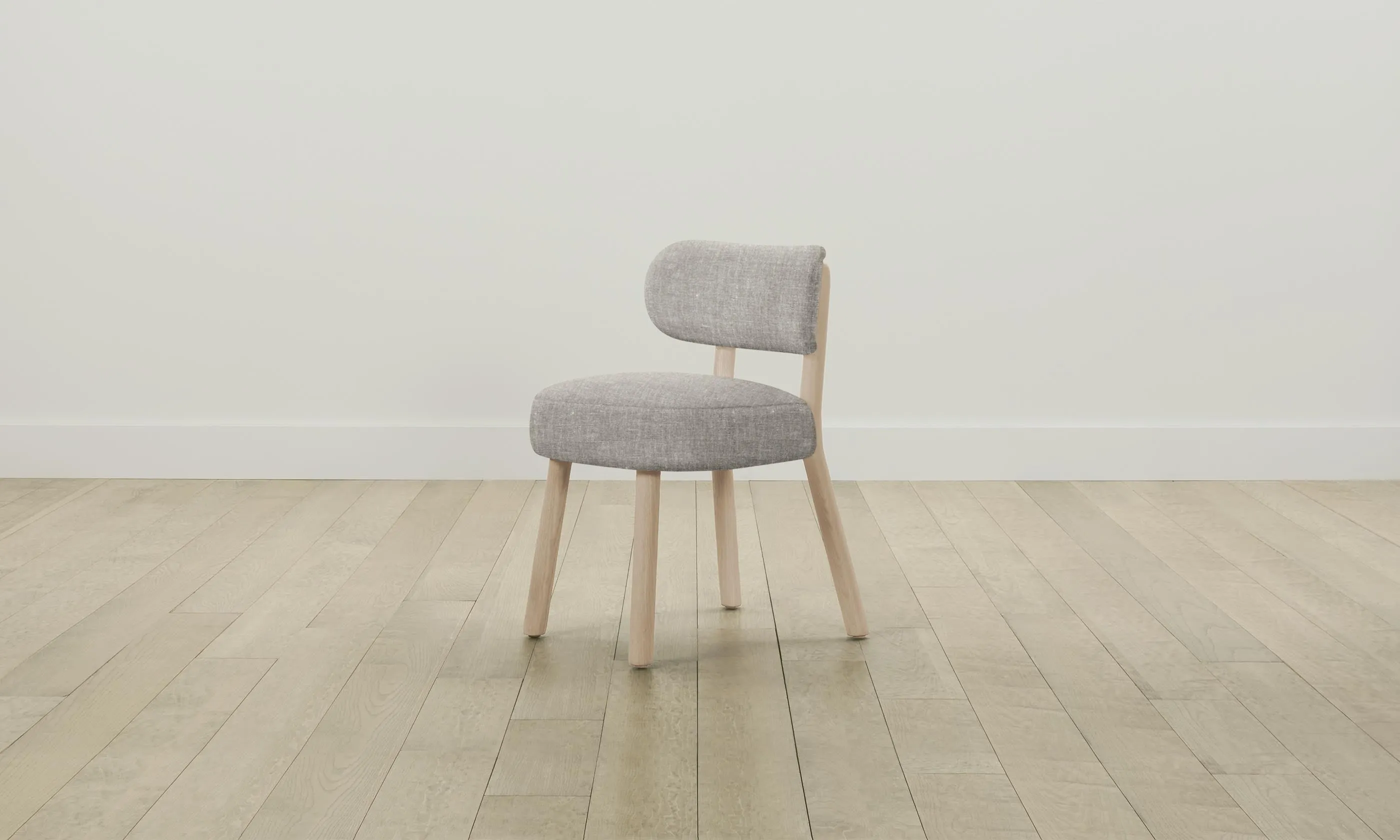 The Jane Dining Chair - Heritage Belgian Linen Agate