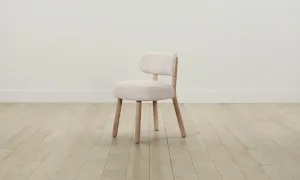 The Jane Dining Chair - Heritage Belgian Linen Summit