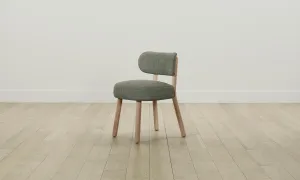 The Jane Dining Chair - Heritage Belgian Linen Thyme
