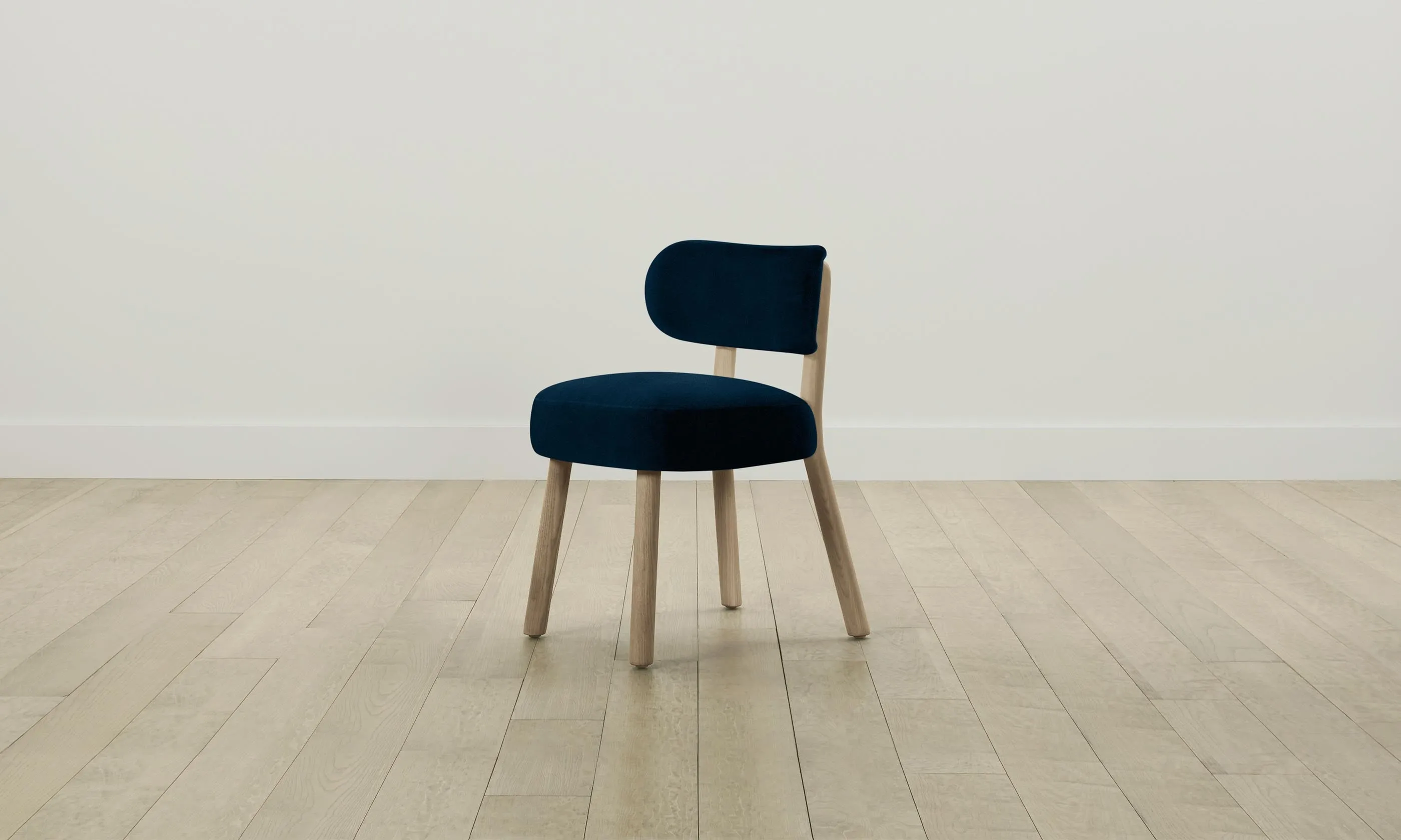 The Jane Dining Chair - Mohair Admiral