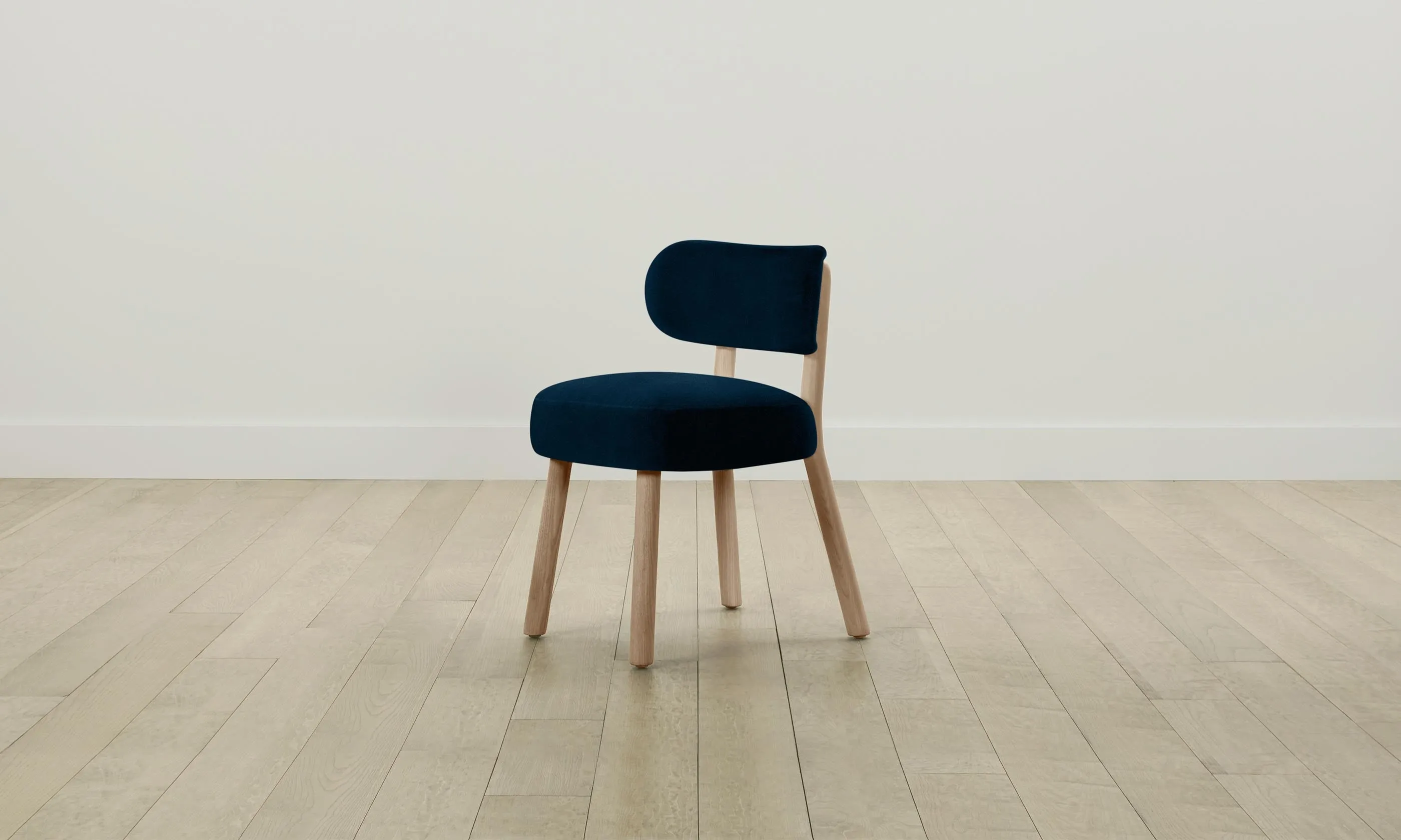 The Jane Dining Chair - Mohair Admiral