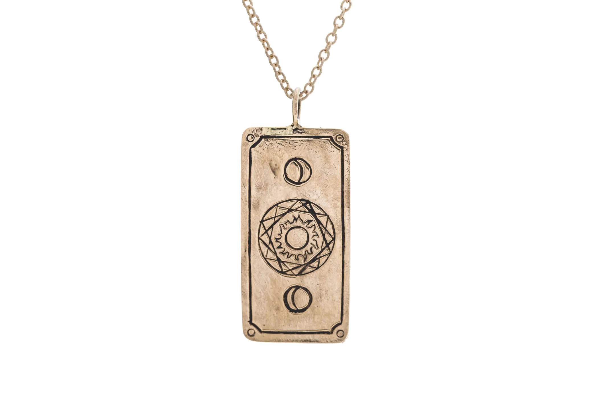 The Lovers Tarot Card II. Necklace