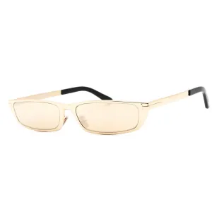 Tom Ford Women's Sunglasses - Gold Metal Rectangular Full Rim Shape Frame| FT1059 32G
