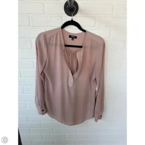 Top Long Sleeve By Premise Studio In Pink, Size: S