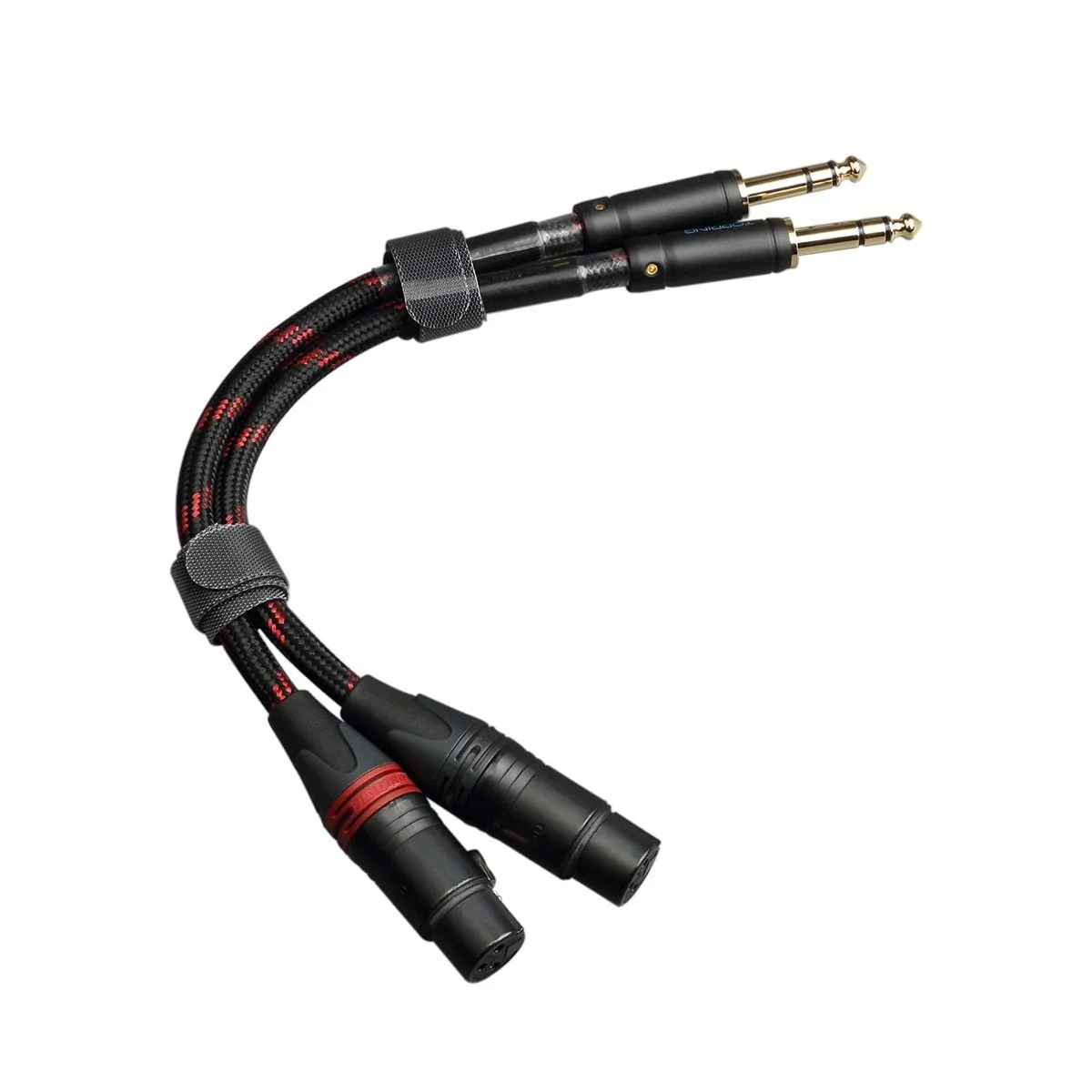 TOPPING TCT3 6.35mm TRS to 3-Pin Female XLR Balanced Copper Cable OCC (Pair)