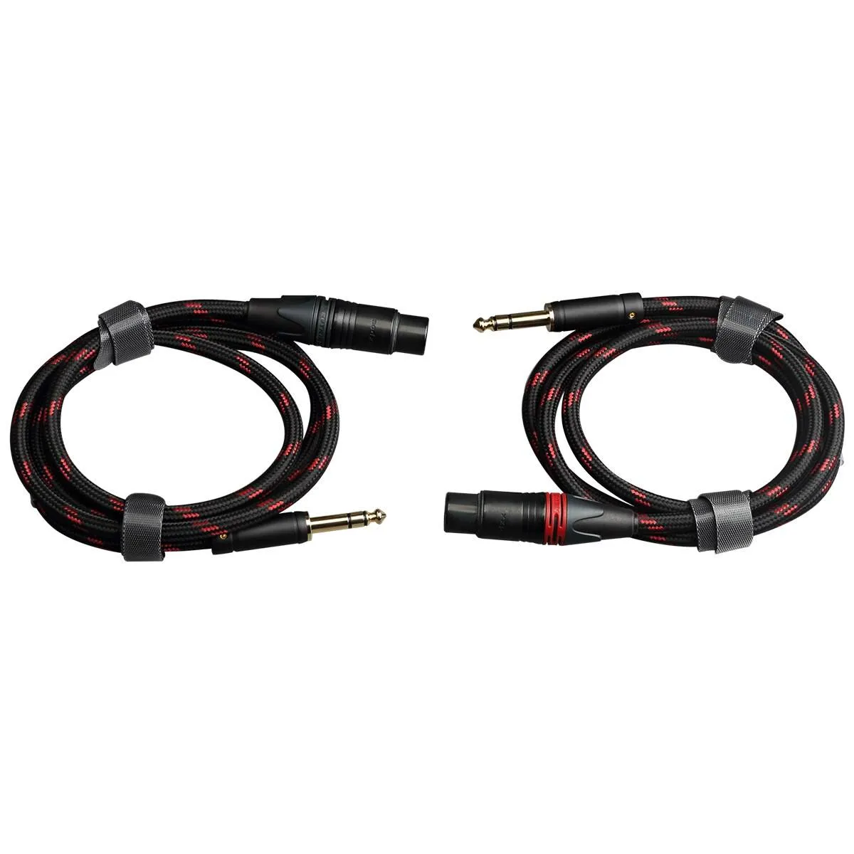 TOPPING TCT3 6.35mm TRS to 3-Pin Female XLR Balanced Copper Cable OCC (Pair)