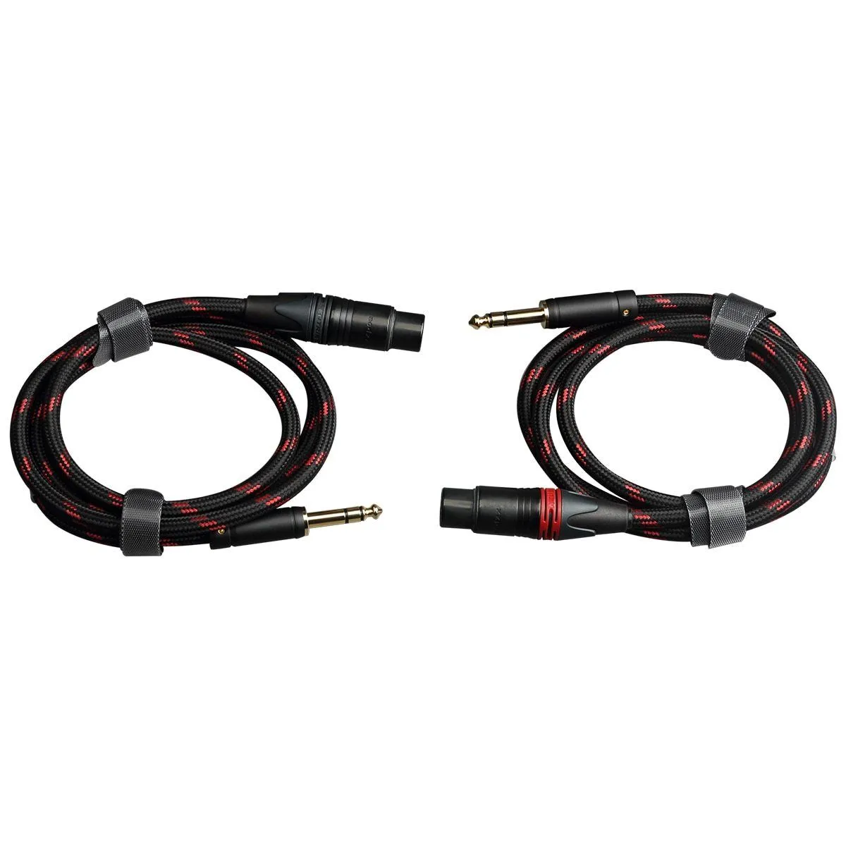 TOPPING TCT3 6.35mm TRS to 3-Pin Female XLR Balanced Copper Cable OCC (Pair)