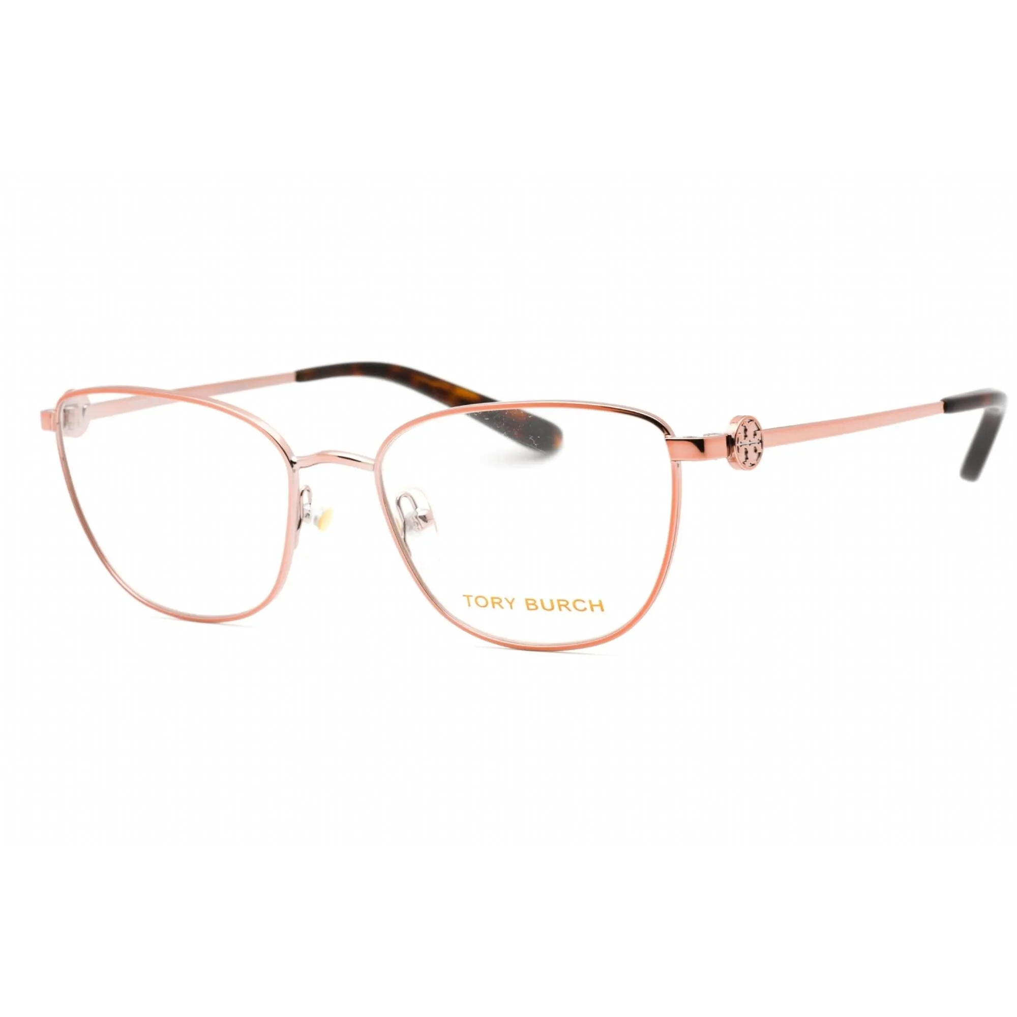 Tory Burch Women's Eyeglasses - Shiny Navy/Gold Metal Cat Eye Frame | 0TY1067 3318