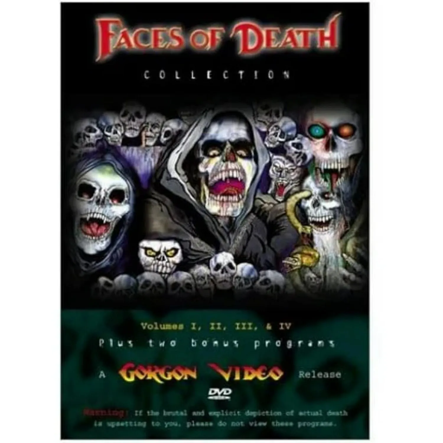Uiwmnewb000060mu9 Faces of Death Collection (Vols. 1-4) - DVD