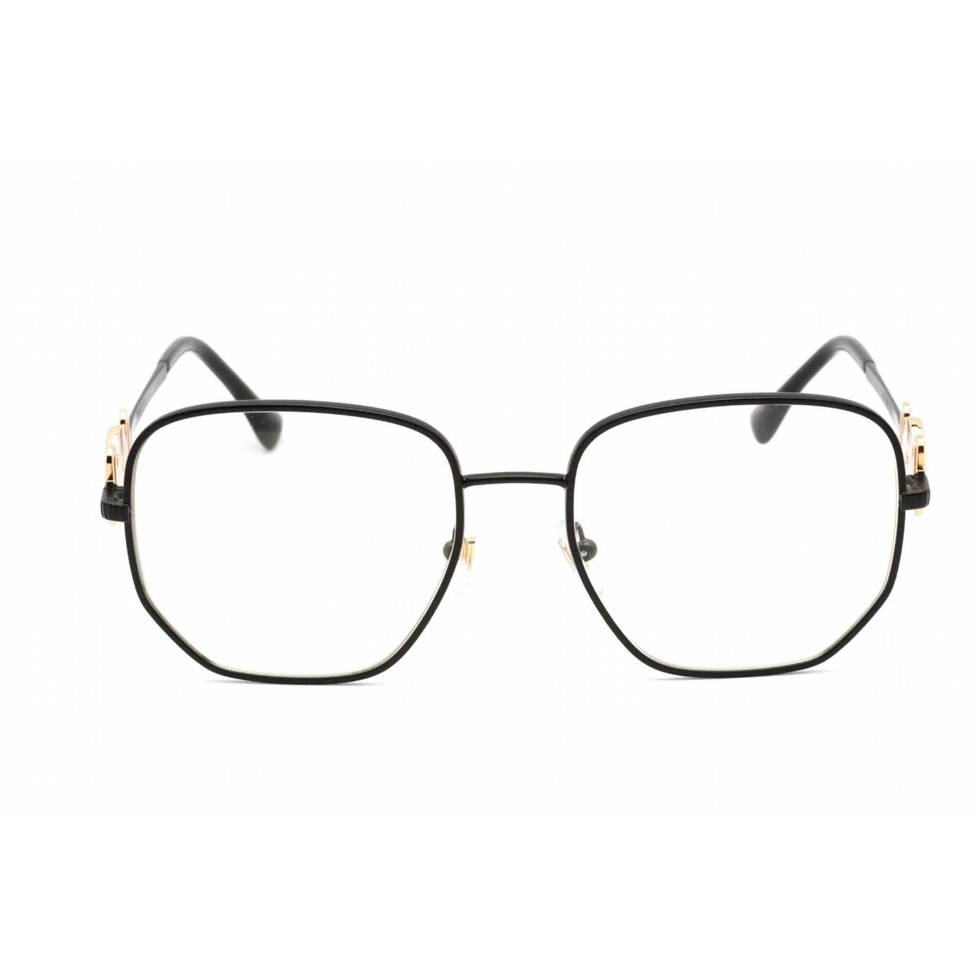 Versace Women's Eyeglasses - Full Rim Square Shape Black Metal Frame | 0VE1283 1261
