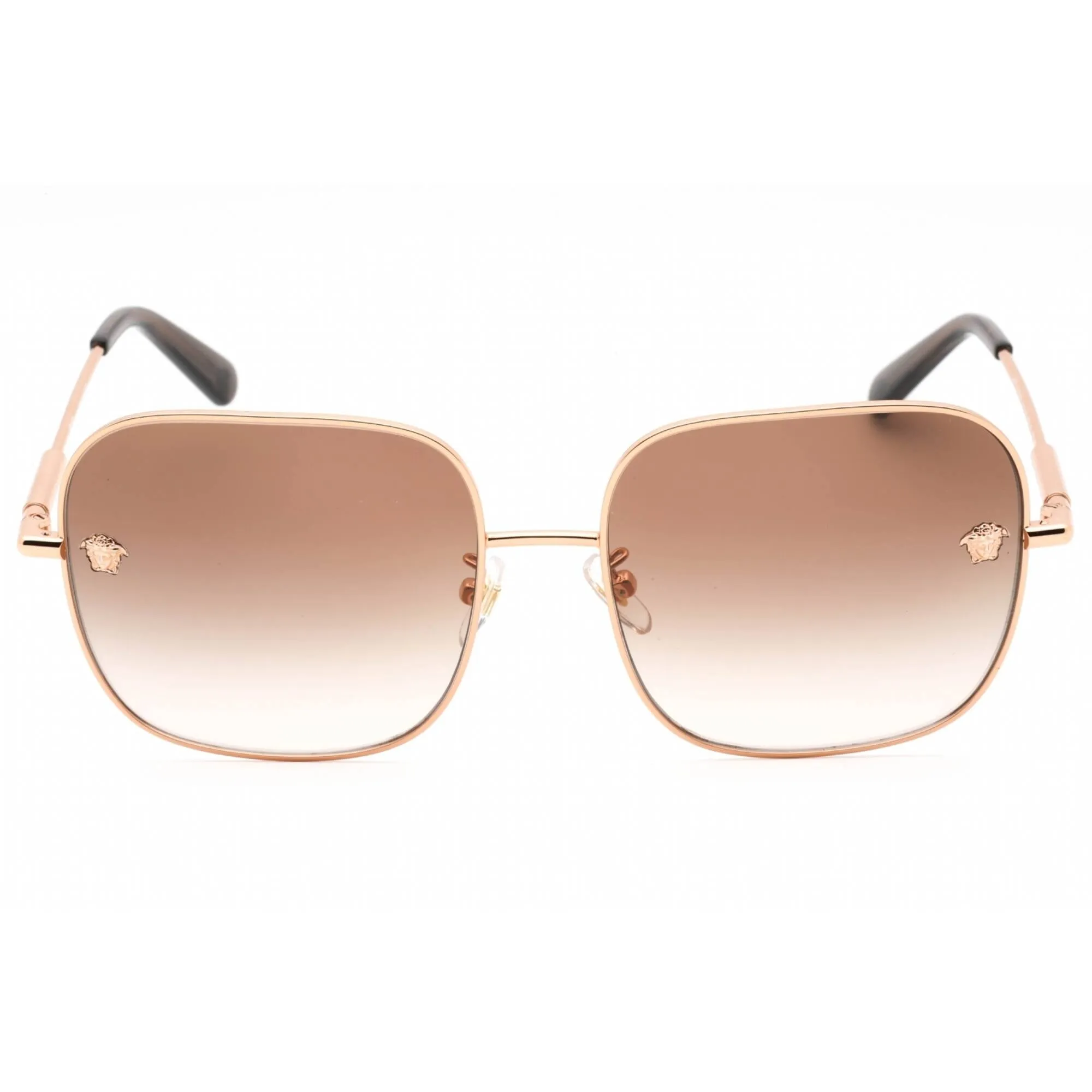 Versace Women's Sunglasses - Rose Gold Frame Brown Gradient Lens | 0VE2246D 141213