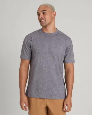 WELL.DER.NESS Go Men's Short Sleeve T-shirt - Light Quartz