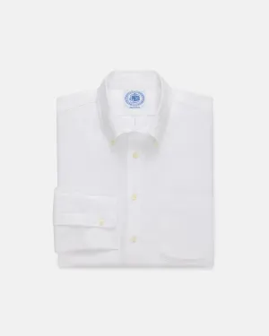 WHITE OXFORD BUTTON DOWN SHIRT