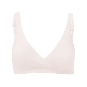 Women's Cross Front Bralette in Blonde